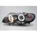 BMW E46 02-05 Black Projector Headlamp w Ring
